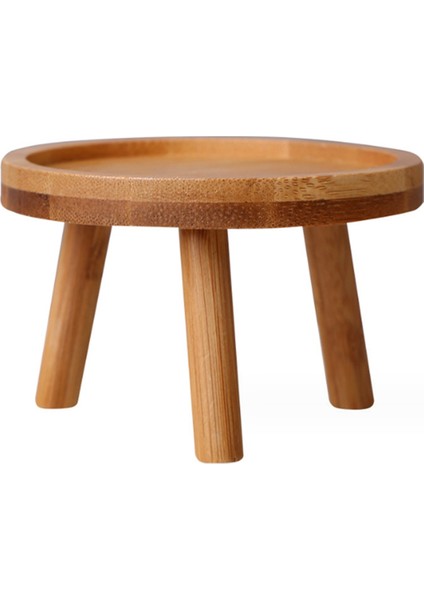 Çiçek Saksısı Tepsisi Masif Ahşap Çiçek Rafı Iç Mekan Masaüstü Oturma Odası Saksı Sukulent Pothos Ayaklı Vazo Tabanı (Yurt Dışından)