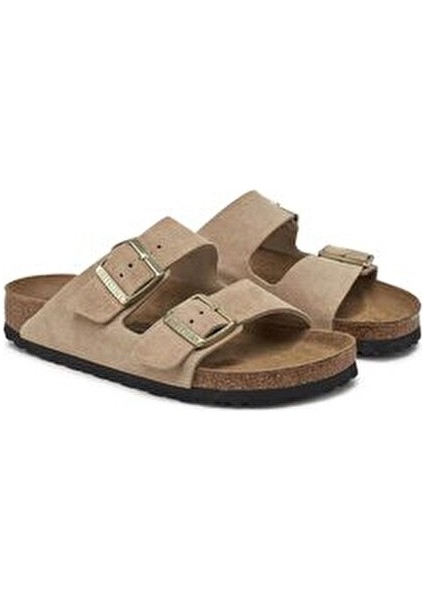 Kadın Terlik Arizona Vl Düz Taban Hafif Tasarım Kahverengi