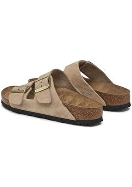 Kadın Terlik Arizona Vl Düz Taban Hafif Tasarım Kahverengi