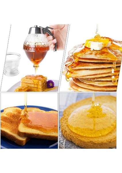 Meyve Suyu Şurubu Bardağı Sıkma Şişesi Saklama Kabı Standı Tutucu Arı Damlama Dağıtıcısı Su Isıtıcısı Bal Kavanozu Kap Mutfak (Yurt Dışından) indirimleri