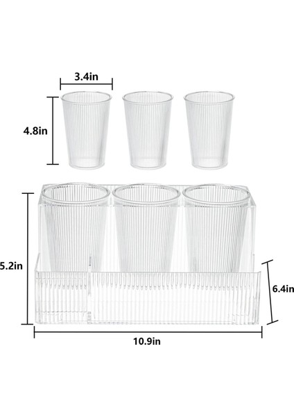 Şeffaf Saç Kurutma Makinesi Tutucu Düzenleyici Saç Kurutma Makinesi Standı Depolama Düzleştirici Şekillendirme Aletleri Depolama Vanity Depolama Standı (Yurt Dışından) indirimleri
