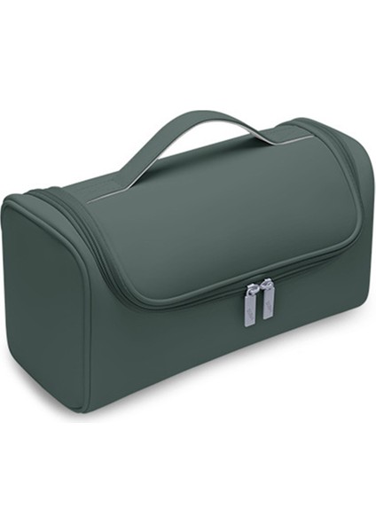 Taşınabilir Gizli Kancalı Saç Kurutma Makinesi Kutusu, Kaymaz Kuaförlük Alet Çantası, Su Geçirmez Büyük Kapasiteli Saklama Çantası Yeşil (Yurt Dışından)