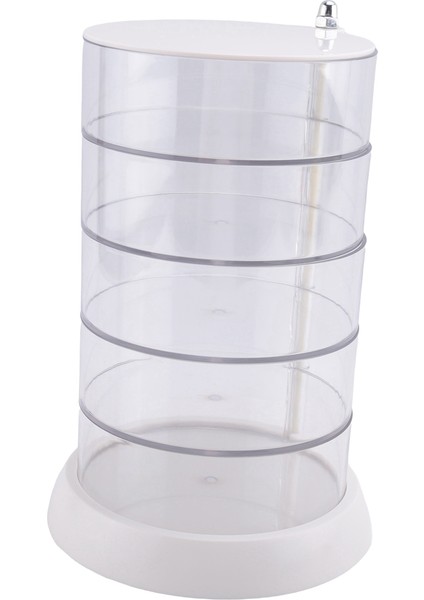 360° Dönebilen Saç Aksesuarları Düzenleyici, Saç Bandı, Fiyonk, Saç Tokası, Saç Aletleri ve Saç Tokası Için Banyo Kabı (Yurt Dışından)