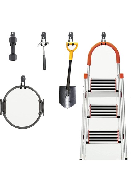 2'li Garaj Kancaları Ağır Hizmet Tipi Duvara Monte Düzenleyici Garaj Duvara Monte Yardımcı Kancalar Kaymaz Kaplamalı J Kancalar (Yurt Dışından) fiyatları