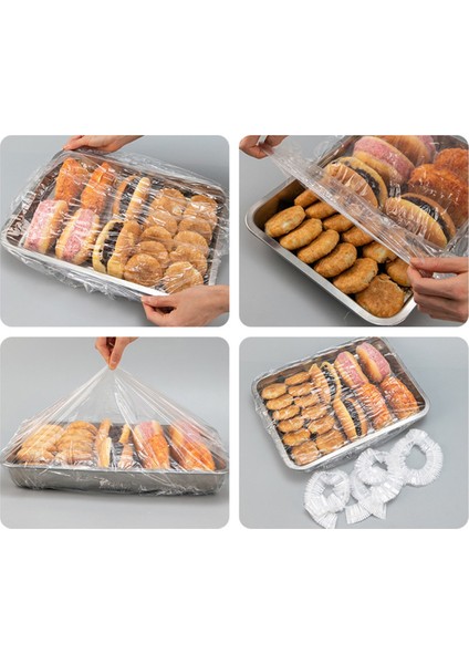 Tek Kullanımlık Plastik Poşetlerle Kaplı Gıda Gıda Sınıfı Meyve ve Sebze Saklama Poşeti Elastik Plastik Poşet (Yurt Dışından) fiyatları