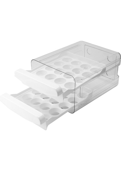 Buzdolabı Için Yumurta Kabı, Buzdolabı Için 40 Izgara/2 Katmanlı Yumurta Tutucu, Buzdolabı Için Yumurta Çekmecesi, Yumurta Taze Kutusu (Yurt Dışından) fiyatları