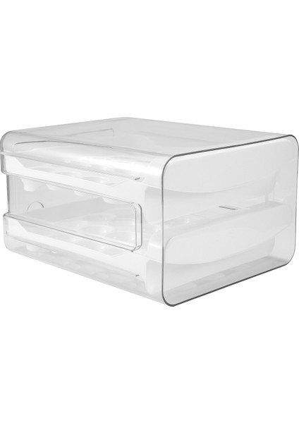 Buzdolabı Için Yumurta Kabı, Buzdolabı Için 40 Izgara/2 Katmanlı Yumurta Tutucu, Buzdolabı Için Yumurta Çekmecesi, Yumurta Taze Kutusu (Yurt Dışından) fırsatları