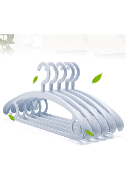 10'lu Paket Ağır Hizmet Tipi Plastik Askılar Döner Kancalı Elbise Askısı Geniş Omuzlu Kaymaz Kalın Askı Mavi (Yurt Dışından) modelleri