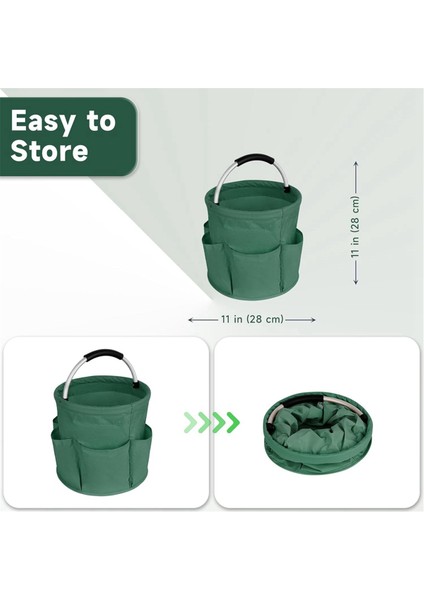 Taşınabilir Piknik Sepeti Katlanabilir Tasarım Alışveriş Sepeti Kamp, Günlük Seyahat, Barbekü ve Aile/çift Hediyeleri Için Yeşil (Yurt Dışından) modelleri