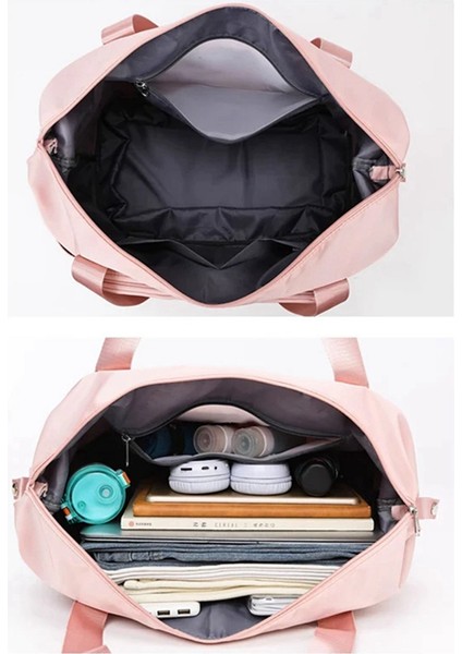 Katlanabilir Giysi Paketleme Düzenleyici Kadın Taşınabilir Büyük Kapasiteli Doğum Depolama Seyahat Spor Çantası, Gri (Yurt Dışından) indirimleri