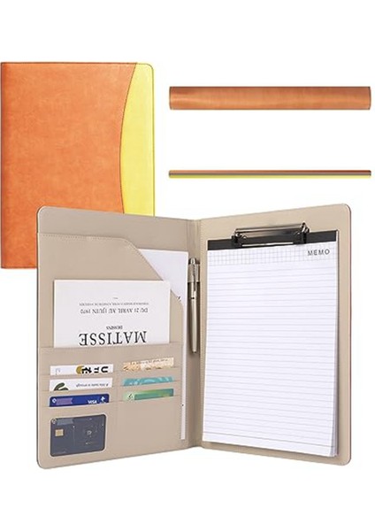 Pano Klasör Kombinasyonu, Kapaklı Saklama Panosu, Iş, Okul, Ofis, Toplantı, Not Defteri, Kontrplak E Için Uygun (Yurt Dışından)