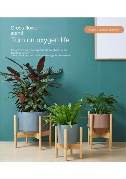 Bonsai Sergileme Standı Ahşap Saksı Standı Bitki Ahşap Standı Ev Dekorasyonu Bahçe Malzemeleri, Xl (Yurt Dışından) fiyatları