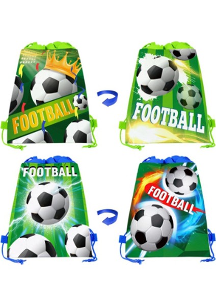 Futbol Dokumasız Hediye Çantası Futbol Şeker Paketleme Atıştırmalık Saklama Çantaları Çocuklar Için Bağcıklı Sırt Çantası Spor Partisi C (Yurt Dışından) fiyatları