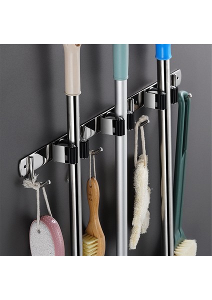 Süpürge Düzenleyici Depolama Alet Rafları Paslanmaz Çelik Ağır Hizmet Tipi Kancalar Kendinden Yapışkanlı Katı Kaymaz (Yurt Dışından) indirimleri