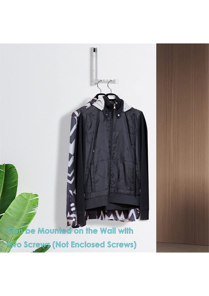 Kapı Üstü Askılık, Katlanabilir Kapı Üstü Çamaşır Kurutma Askılığı, 6 Delikli Giysi Asmak Için, 2'li Paket (Yurt Dışından) fırsatları