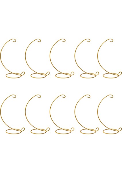 10 Adet Retro Demir Tutucu Süs Asılı Sergileme Standı Bitki Mini Peyzaj Destekleyici L Şeklinde Tutucu Bahçe Dekoru B (Yurt Dışından)