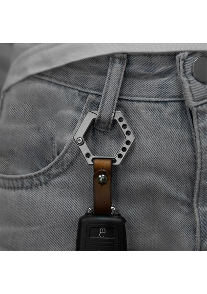 Titanyum Alaşımlı Anahtarlık Araba Anahtarlık Kolye Alet Kiralama Halka Açık Anahtarlık (Yurt Dışından) modelleri