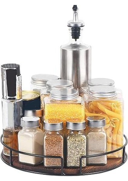 Dolap, Kiler, Mutfak Tezgahı, Buzdolabı, Baharat Rafı Için Kaymaz Ahşap Pikap Düzenleyici, Karbonize Siyah (Yurt Dışından) fiyatları