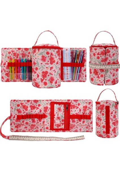 Tığ Iğnesi Kutusu, Çeşitli Tığ Iğneleri Seti Için Saklama Kutulu Rulo Çanta Tutucu Düzenleyici (Yurt Dışından) fiyatları