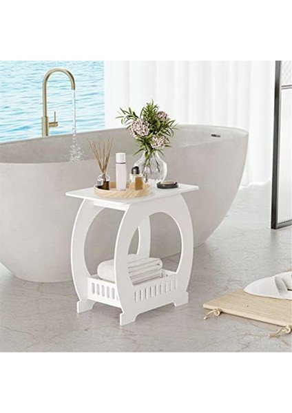 Depolama Raflı Sehpa, Dar Komodin, Küçük Alanlar Için Ince Sehpalar, Beyaz Komodin, Kanepe Sehpası (Yurt Dışından) modelleri