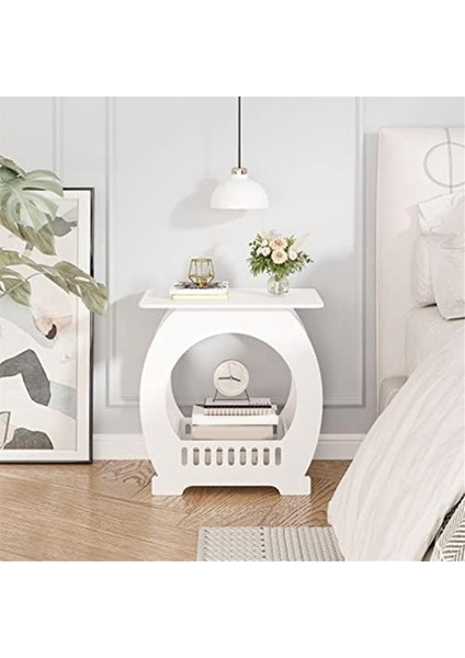 Depolama Raflı Sehpa, Dar Komodin, Küçük Alanlar Için Ince Sehpalar, Beyaz Komodin, Kanepe Sehpası (Yurt Dışından) indirimleri