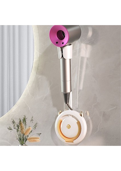 Duvara Monte Saç Kurutma Makinesi Tutucu, 360° Dönebilen Döner Saç Kurutma Makinesi Braketi, Kablo Askılı Ayarlanabilir Saç Kurutma Makinesi Standı Rafı, B (Yurt Dışından) fiyatları