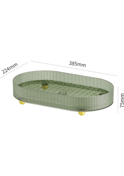 Tepsi Çay Fincanı Saklama Tezgahı Makyaj Masası Tepsisi, Sehpa Tezgahı Mutfak Banyo Için Dekoratif Tepsi (Yurt Dışından) fiyatları