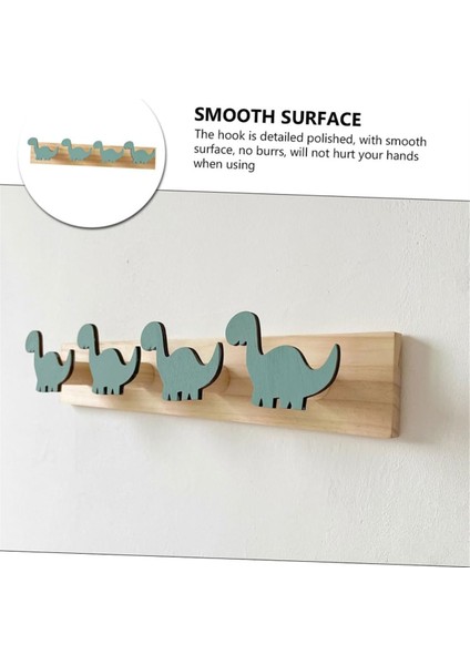 Dinozor Kancası Tekli Havlu Kancası Rustik Havlu Kancası Dinozor Kapı Kancası Giriş Kancaları Modern Havlu Kancaları Dinozor (Yurt Dışından)