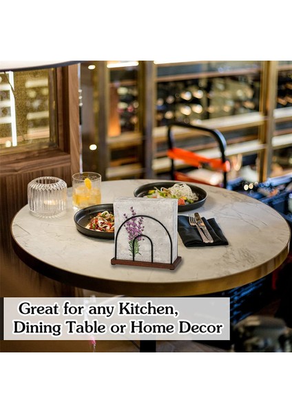 Masa Peçeteliği, Çiftlik Evi Dikey Peçetelik, Tezgah Piknik Yemek Masası Mutfak Aksesuarları (Yurt Dışından) indirimleri