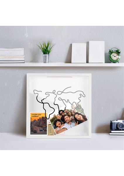 Macera Arşiv Kutusu, Seyahat Gölge Kutusu, Yuvalı Bilet Gölge Kutusu, Hatıra Eşyaları Için Anı Kutuları-C (Yurt Dışından) fırsatları