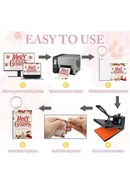 Toplu 180 Adet Süblimasyon Anahtarlık, Çift Taraflı Isı Transferli Süblimasyon Dekoratif Boşluklar, Kendin Yap Için Uygun (Yurt Dışından) modelleri