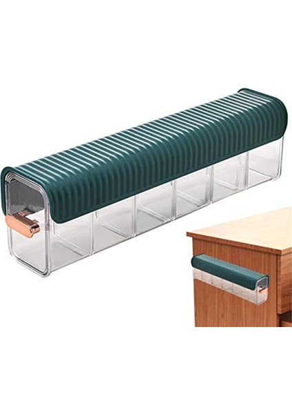 Çok Fonksiyonlu Saklama Kutusu, Delgeçsiz Çok Fonksiyonlu Saklama Kutusu, Şeffaf Duvara Monte Çekmece Düzenleyici Koyu Yeşil (Yurt Dışından) fırsatları