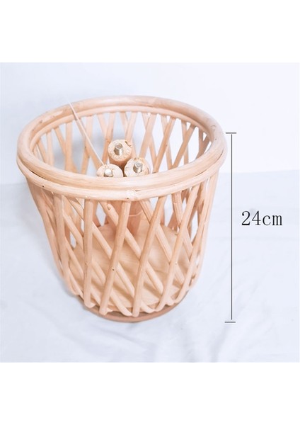 Ayaklı Rattan Saksı - Dokuma Rattan - Iç Mekan Kullanımı Için Saksı Standı - Ev Dekorasyonu Için Uzun Rattan Saksı Sepeti (Yurt Dışından) modelleri