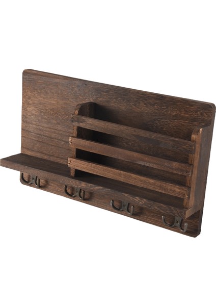 Giriş Yolu Posta Zarfı Düzenleyici, Duvara Monte 4 Anahtar Kancalı, Rustik Ahşap Posta Tutucu Rafı, Duvar Için Anahtar Kancalı (Yurt Dışından) modelleri