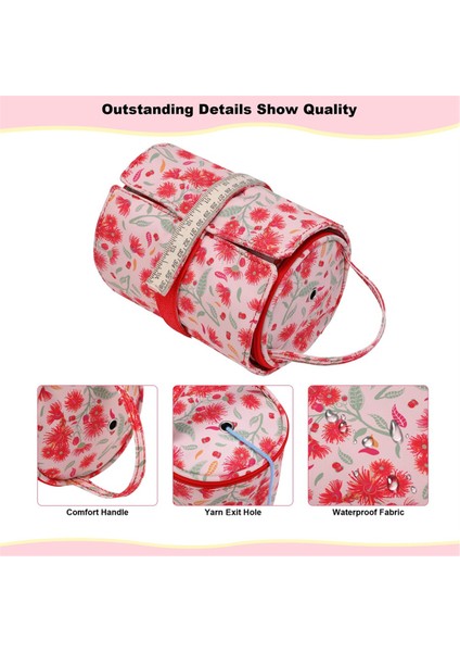 Tığ Iğnesi Kutusu, Çeşitli Tığ Iğneleri Seti Için Saklama Kutulu Rulo Çanta Tutucu Düzenleyici (Yurt Dışından) indirimleri