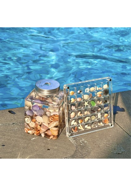 Adet 36 Izgara Akrilik Şeffaf Manyetik Deniz Kabuğu Sergileme Kutusu, Elmas Değerli Taş Boncukları Saklama Sergileme Düzenleyici Kutusu (Yurt Dışından) indirimleri
