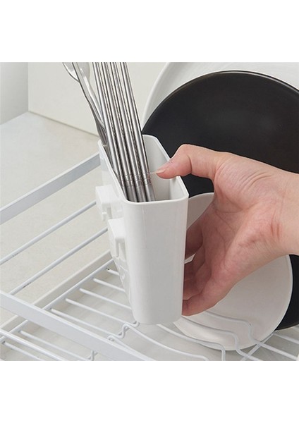 Mutfak Süzgeç Rafı Bulaşıklık Lavabo Süzgeç Sepeti Rafı Tabak Tabak Çubuk Sofra Takımı Saklama Rafı Kolay Temizlenir (Büyük) (Yurt Dışından) fırsatları