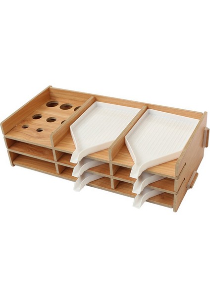 5d Kendin Yap Elmas Çok Katmanlı Raf Boyama Aleti Saklama Tepsisi Matkap Kalem Düzenleyici Nakış Parçaları - Stil 1, 9 Izgara (Yurt Dışından)