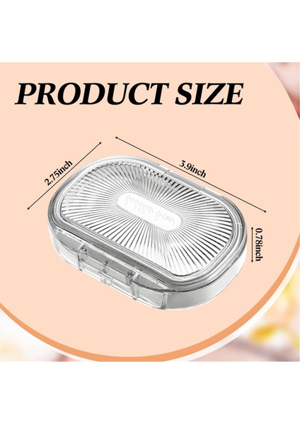 Adet Saç Tokası Kabı Küçük Taşınabilir Seyahat Pamuklu Çubuk Tutucu Diş Ipi Dağıtıcısı Kapaklı Plastik Kutu Boncuk Saklama (Yurt Dışından) modelleri