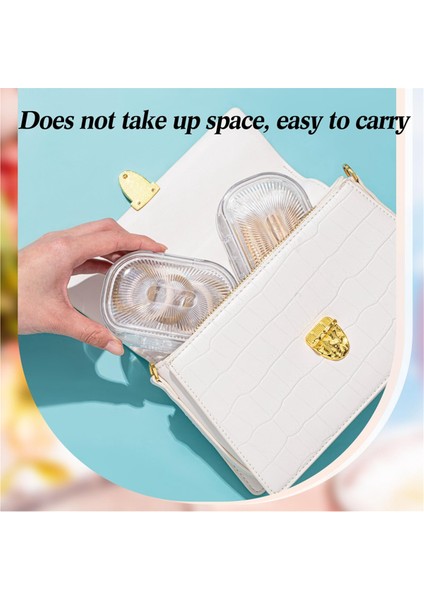 Adet Saç Tokası Kabı Küçük Taşınabilir Seyahat Pamuklu Çubuk Tutucu Diş Ipi Dağıtıcısı Kapaklı Plastik Kutu Boncuk Saklama (Yurt Dışından) indirimleri