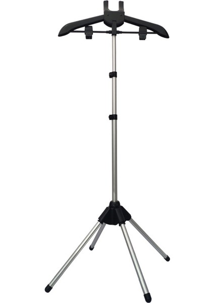 Sergileme Standı Giysi Askısı Giysi Katlanabilir Üçayak Buharlı Ütü Askısı Giysi Ütü Askısı Askı Standı Giysi Kurutma Askısı Siyah (Yurt Dışından)