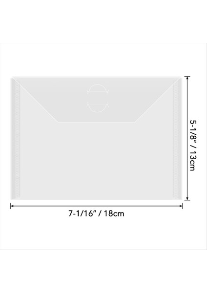 20 Adet 7x5 Inç Saklama Zarfı, Şeffaf Damga, Kalıp Kesimleri, Karalama Defteri Kağıdı Için Yeniden Kapatılabilir Plastik Zarf Cepli Saklama Çantası (Yurt Dışından) indirimleri