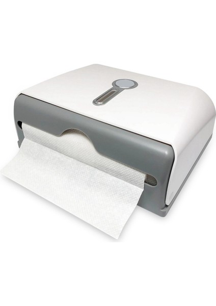 2'li Ticari Kağıt Havlu Dispenseri Duvara Monte - Yapışkanlı - Delme Gerektirmez - Kilitli - Mutfak Için (Yurt Dışından) fiyatları