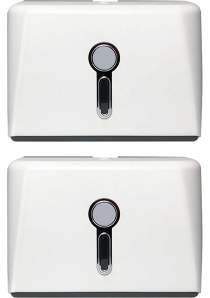 2'li Ticari Kağıt Havlu Dispenseri Duvara Monte - Yapışkanlı - Delme Gerektirmez - Kilitli - Mutfak Için (Yurt Dışından) modelleri