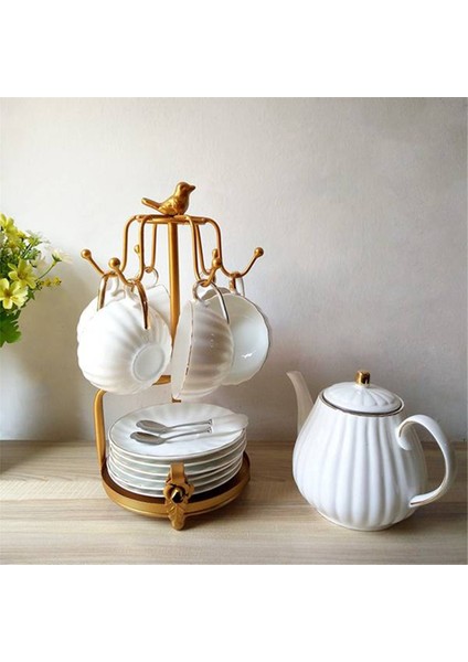 Kahve Fincanı Tutucu Çay Fincanı Saklama Rafı Çay Fincanı Rafı Standı Bağımsız Kupa Bardak Tutucuları Mutfak Tezgahı Için Bardak Standı (Yurt Dışından) indirimleri