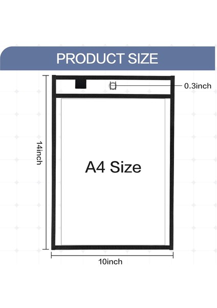 Öğretmenler, Sınıf Ofis Organizasyonu Için 80'li Kuru Silinebilir Cep Paketi, Yeniden Kullanılabilir Çalışma Bileti Tutucu (Yurt Dışından) modelleri