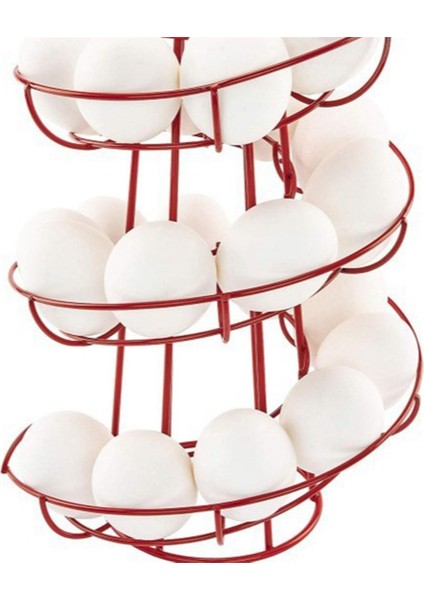 Mutfak Yumurta Rafı, Spiral Yumurta Sepeti, Demir Pratik Yumurta Saklama Rafı, Siyah Saklama Rafı (Yurt Dışından) indirimleri