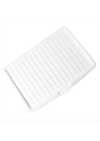 Mutfak Bulaşık Süzgeci Tepsisi Büyük Lavabo Kurutma Rafı Tezgah Düzenleyici Kurutma Rafı Mutfak Için, Beyaz (Yurt Dışından)