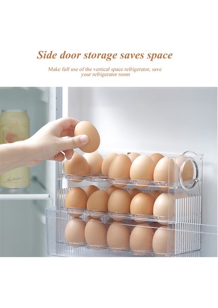 Buzdolabı Yumurta Rafı, Kapaklı Buzdolabı Kapısı Yumurta Saklama Rafı Tepsisi, Yerden Tasarruf Sağlayan Yumurta Saklama Kutusu Rafı, Beyaz (Yurt Dışından) modelleri