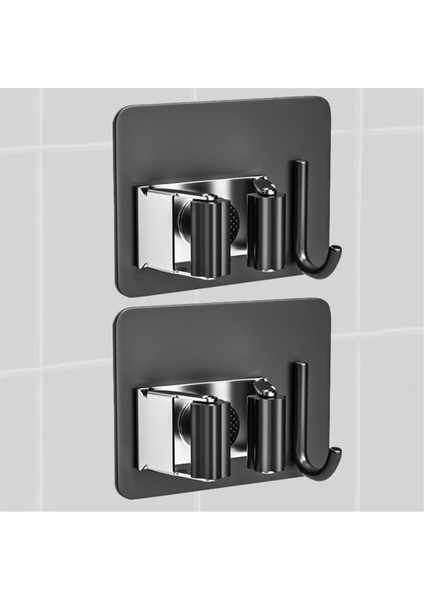 Parça Süpürge ve Paspas Tutucu, Paslanmaz Çelik Süpürge Saklama Tutucu, Kendinden Yapışkanlı Kaymaz Süpürge Tutucu Duvar Montajı (Yurt Dışından) modelleri